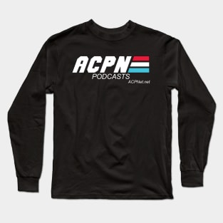 ACPN Logo: 1980's War Cartoon Variant Long Sleeve T-Shirt